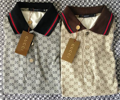 real vs fake gucci polo shirt|genuine gucci polo shirt.